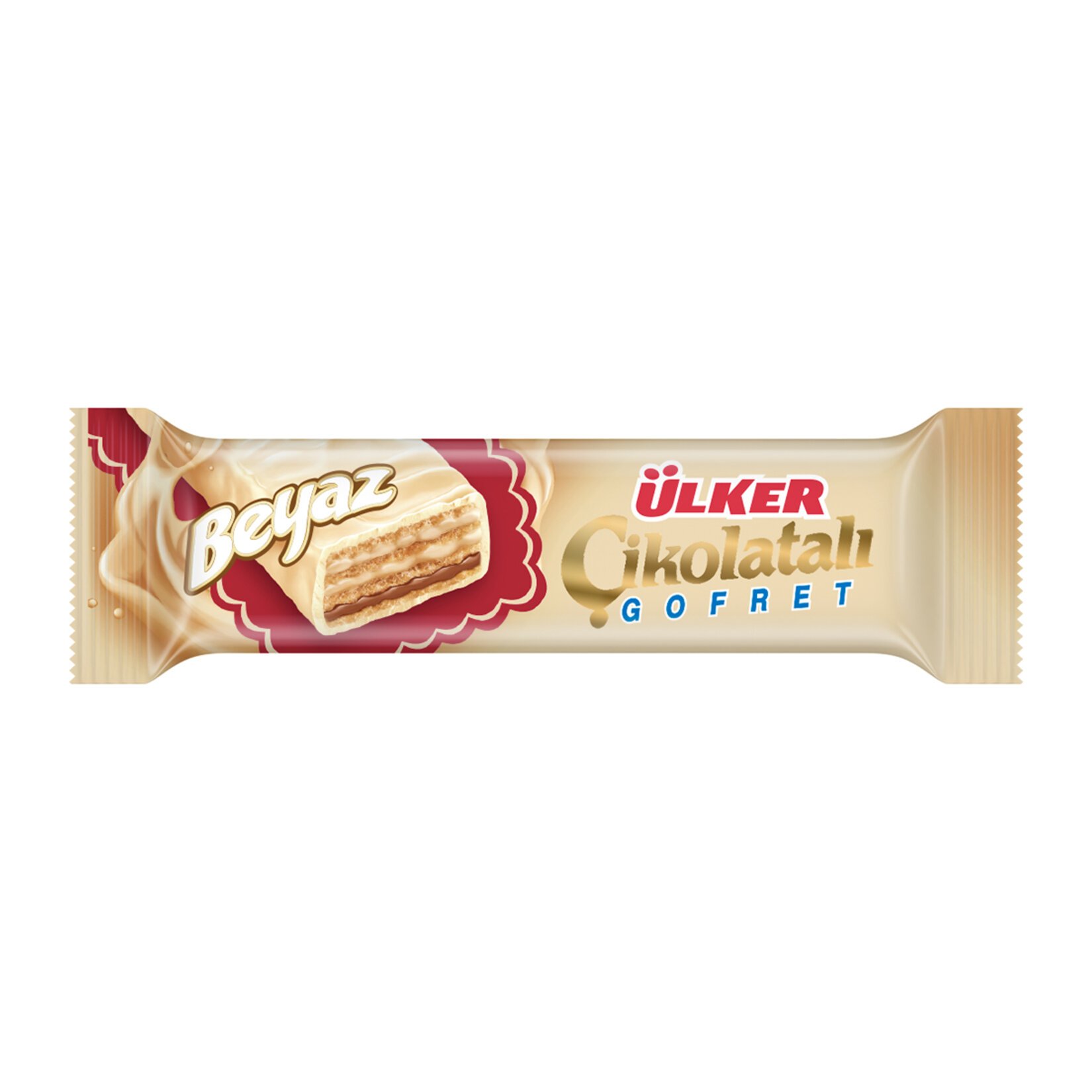 Ülker Çikolatalı Gofret Beyaz *24