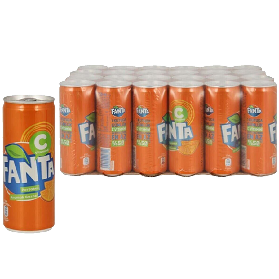 FANTA 330 ml TENEKE *24
